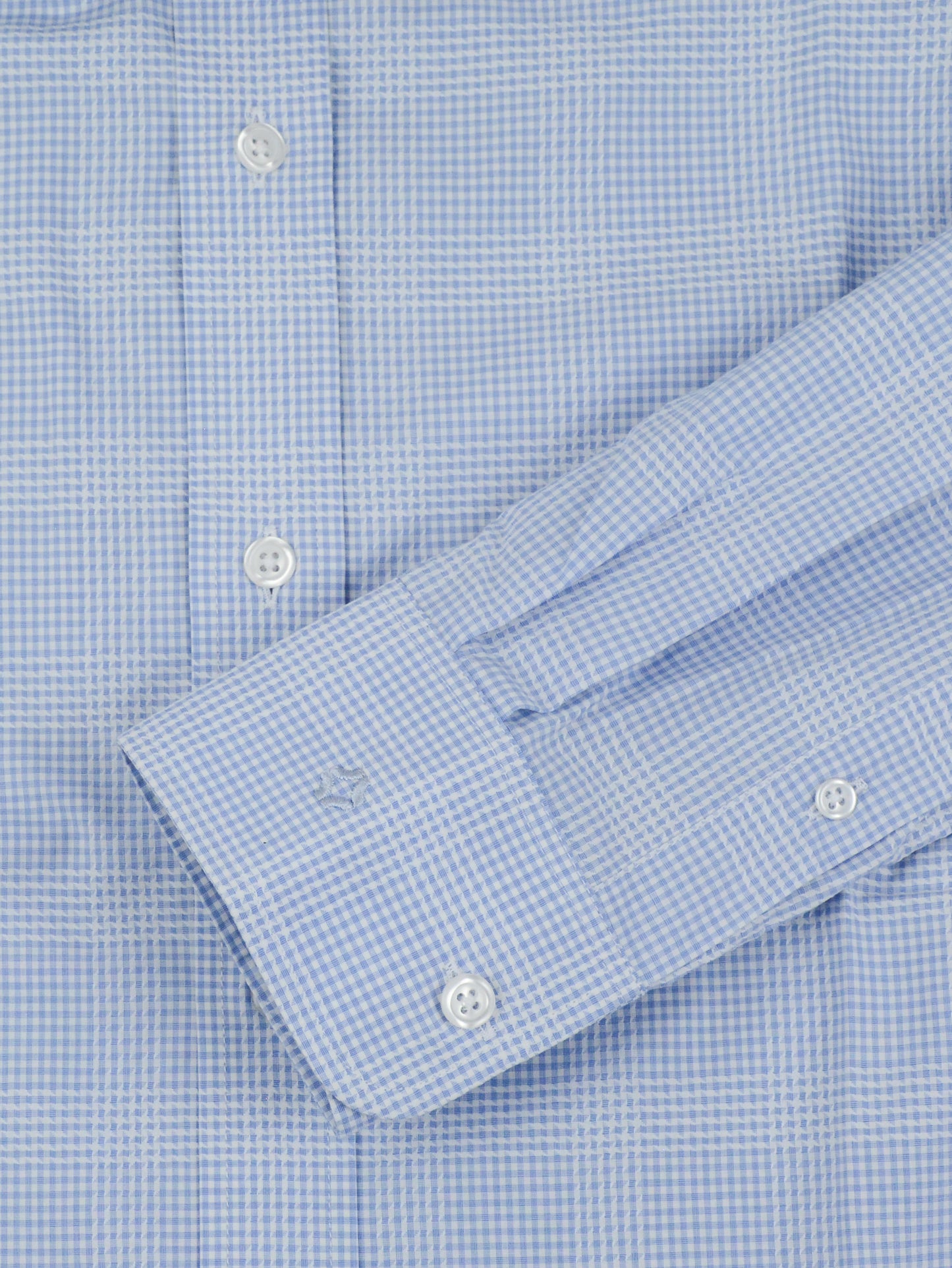 Camisa Society Xadrez Azul