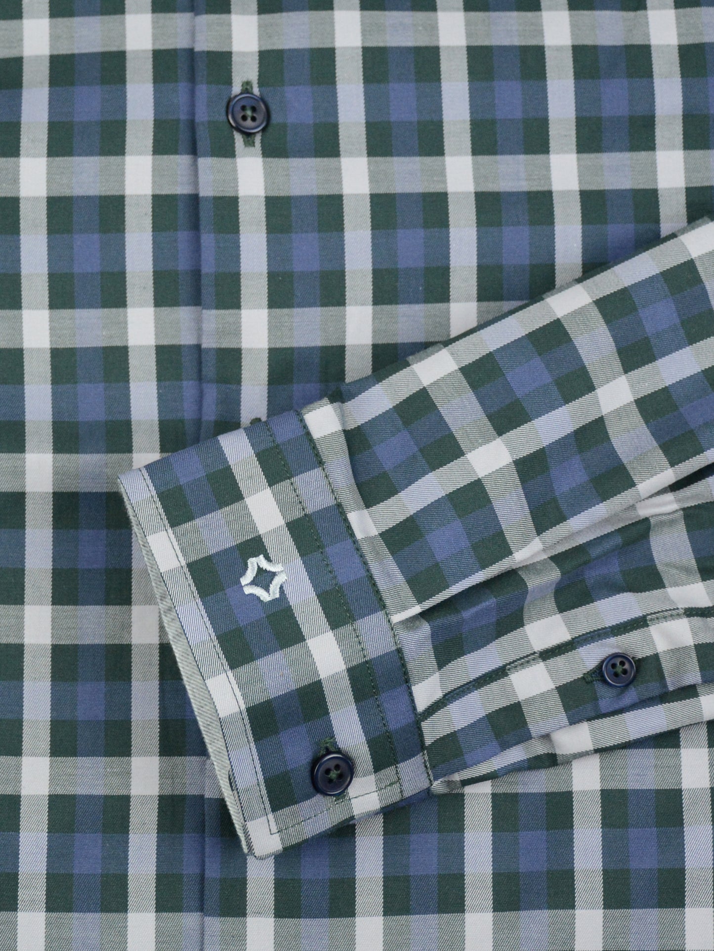 Camisa Despo Contraste Azul