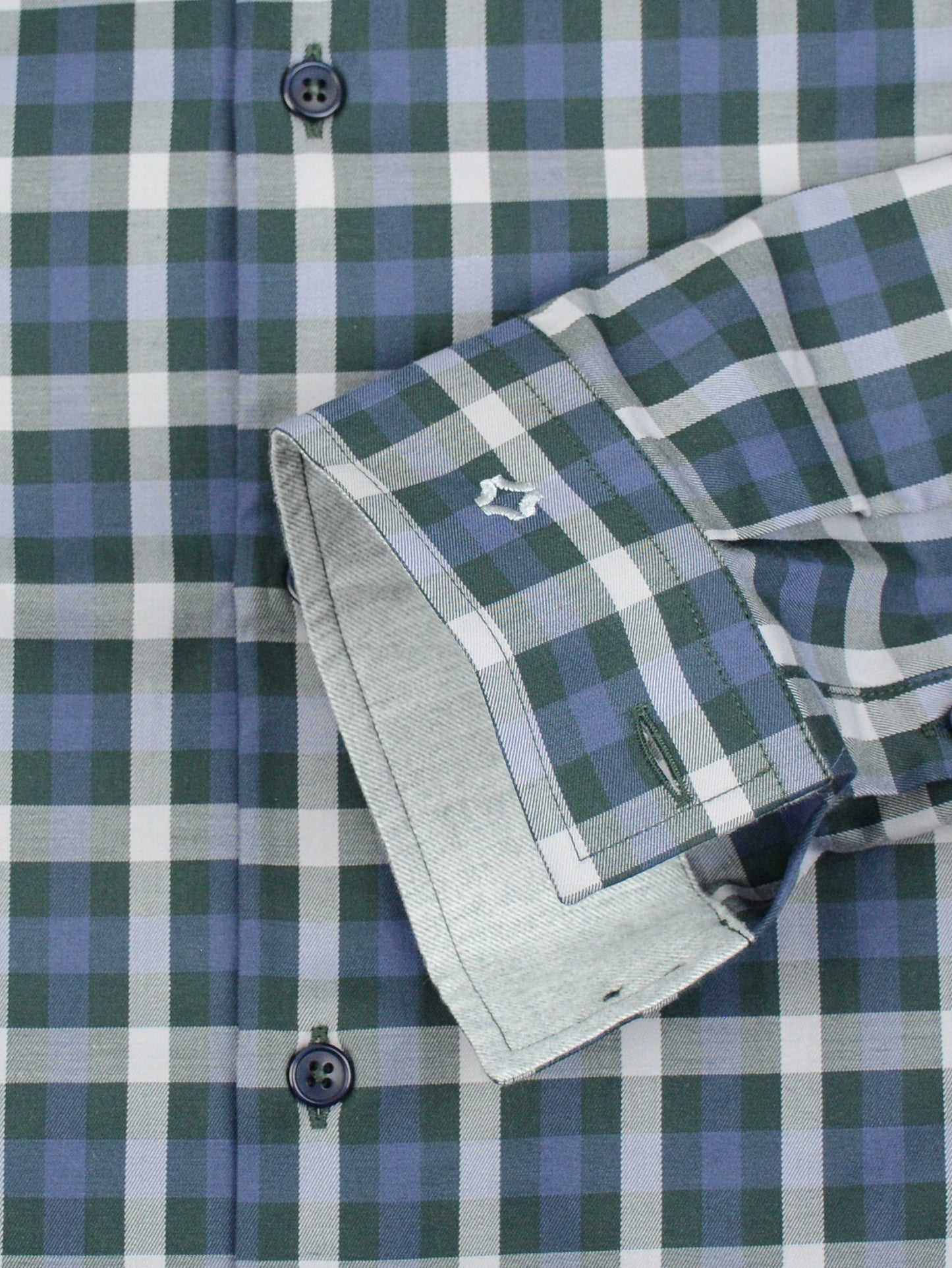 Camisa Despo Contraste Azul