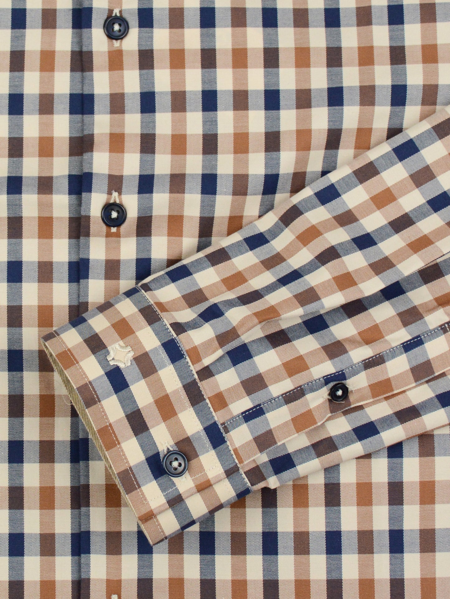Camisa Despo Contraste Bege