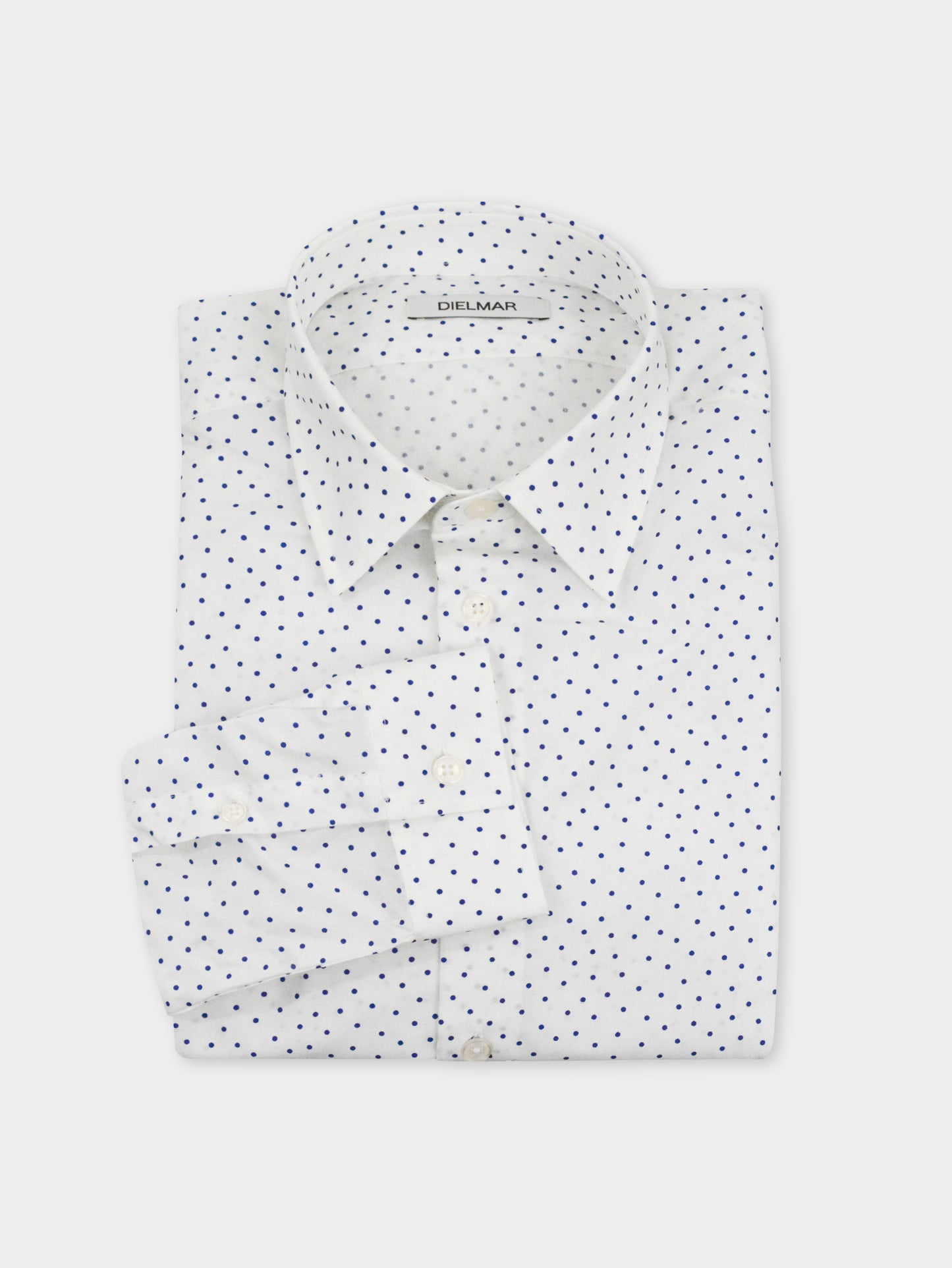 Camisa Despo Branca com Bolinhas