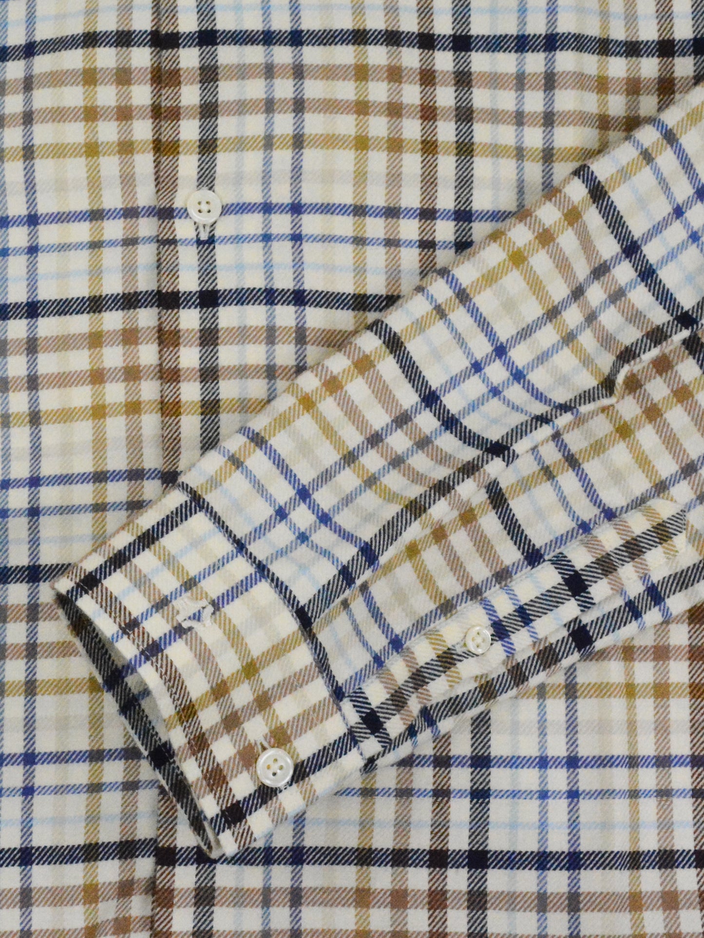 Camisa Despo Xadrez Bege