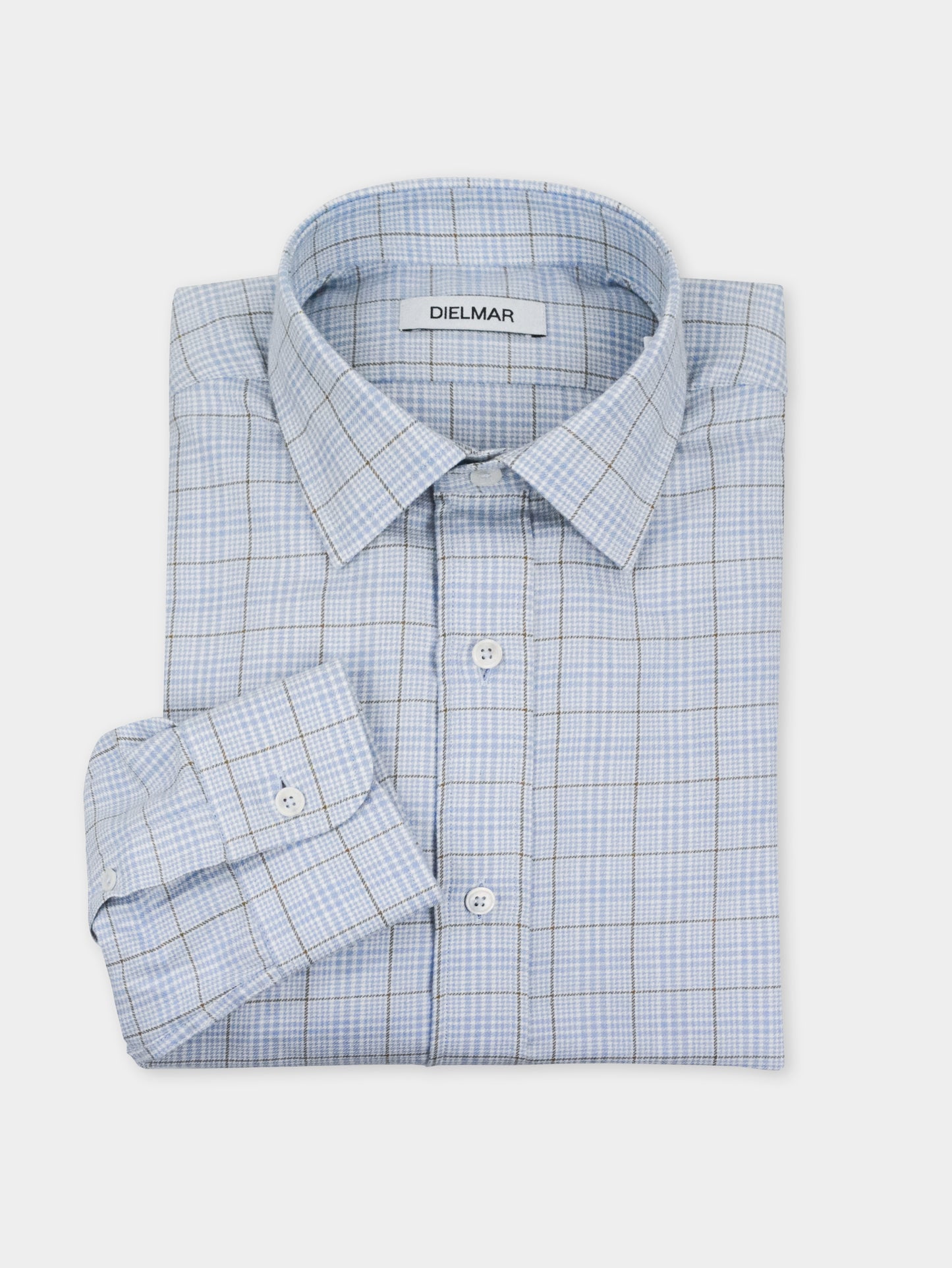 Camisa Vouga Xadrez Azul