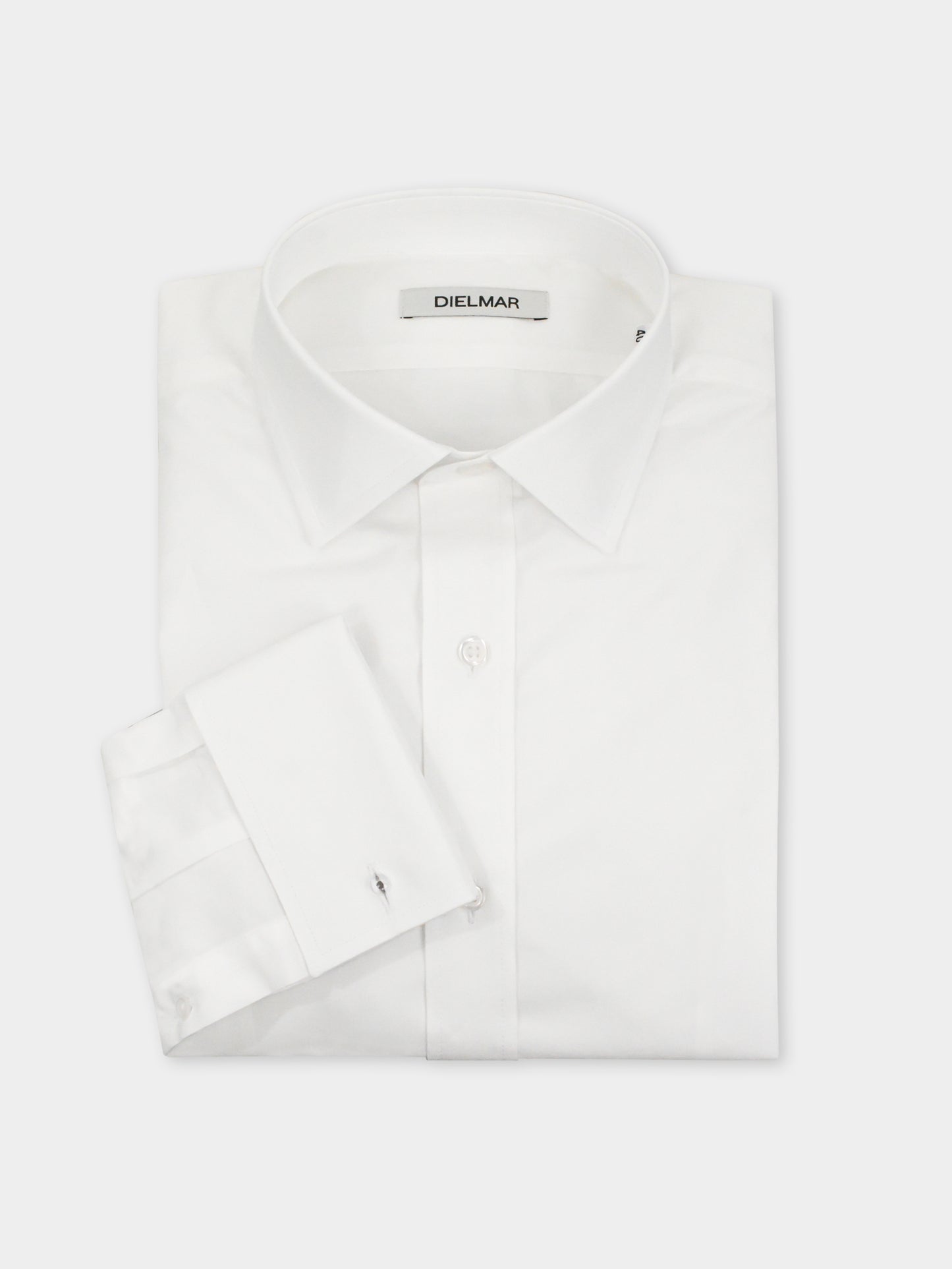 Camisa Vouga Punho Duplo Branca