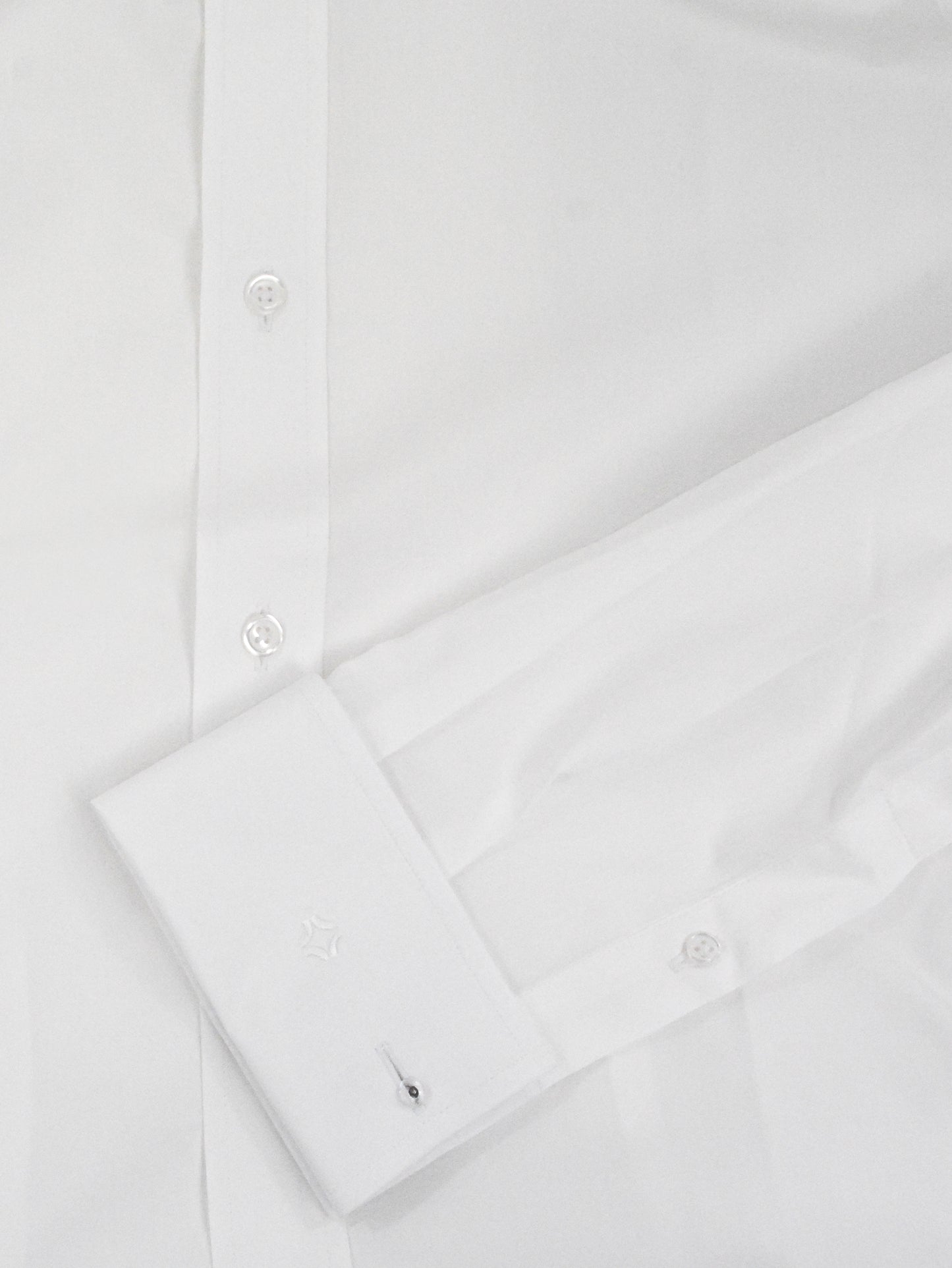 Camisa Vouga Punho Duplo Branca